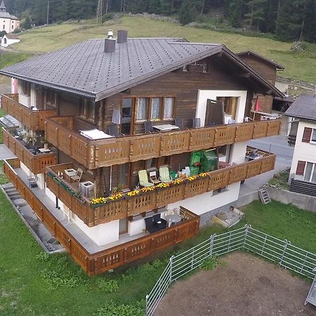 Ferienwohnung Silberdistel Saas-Grund Exterior foto