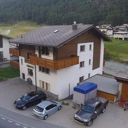 Ferienwohnung Silberdistel Saas-Grund Exterior foto